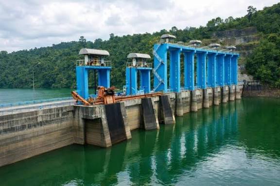 Curah hujan menurun, PLTA Koto Panjang tutup seluruh pintu spillway (foto/int)